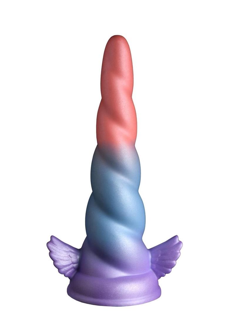 unicorn sex toy BANG! Unicorn Rechargeable Silicone Mini Wand Vibrator With Removable main image 0