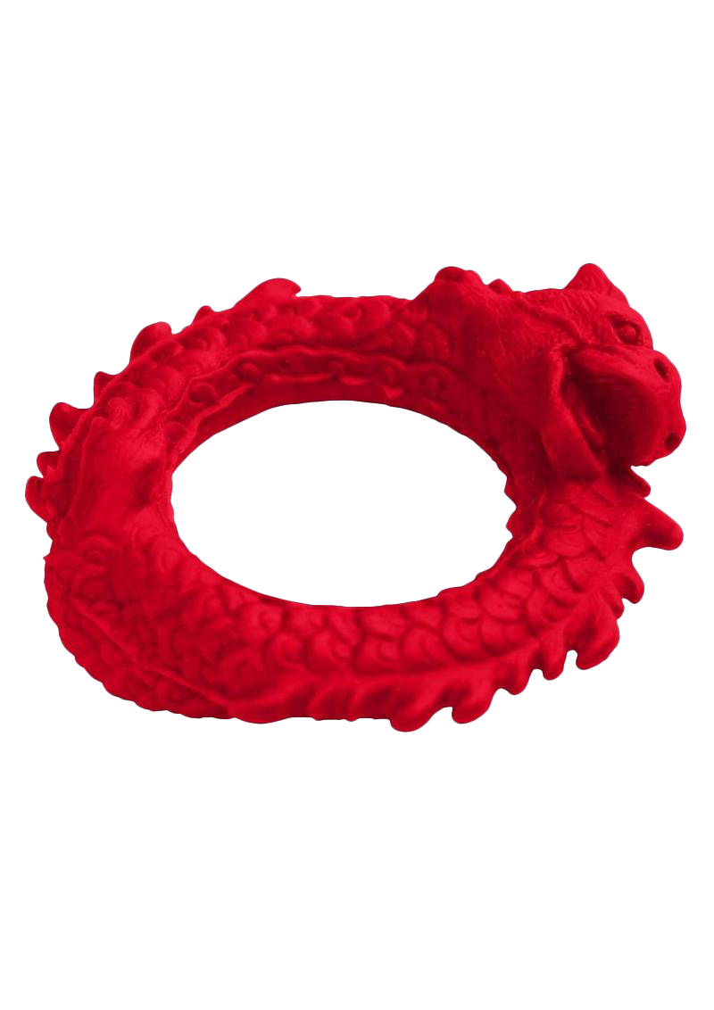 Flaming Dragon Cock Ring