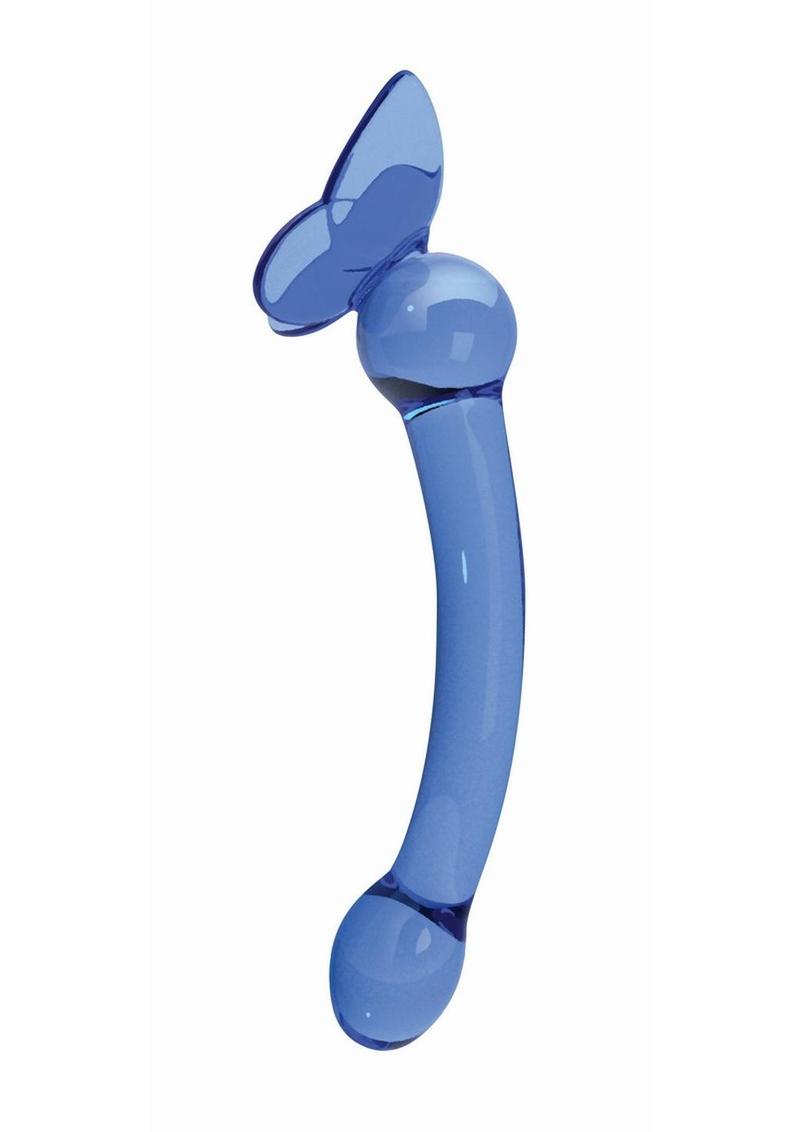 Gossamer Glow G-Spot Glass Dildo