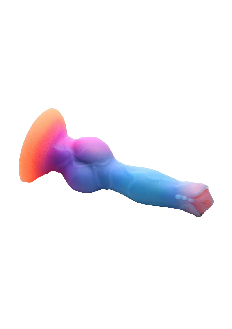 Galactic Hound Dildo - Glow In The Dark