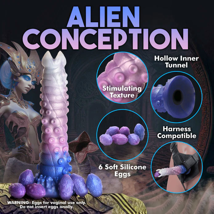 Alien Dildo: Galactacle Ovipositor Dildo | Egg Laying Dildos Alien Dildo: Galactacle Ovipositor Dildo | Egg Laying Dildos