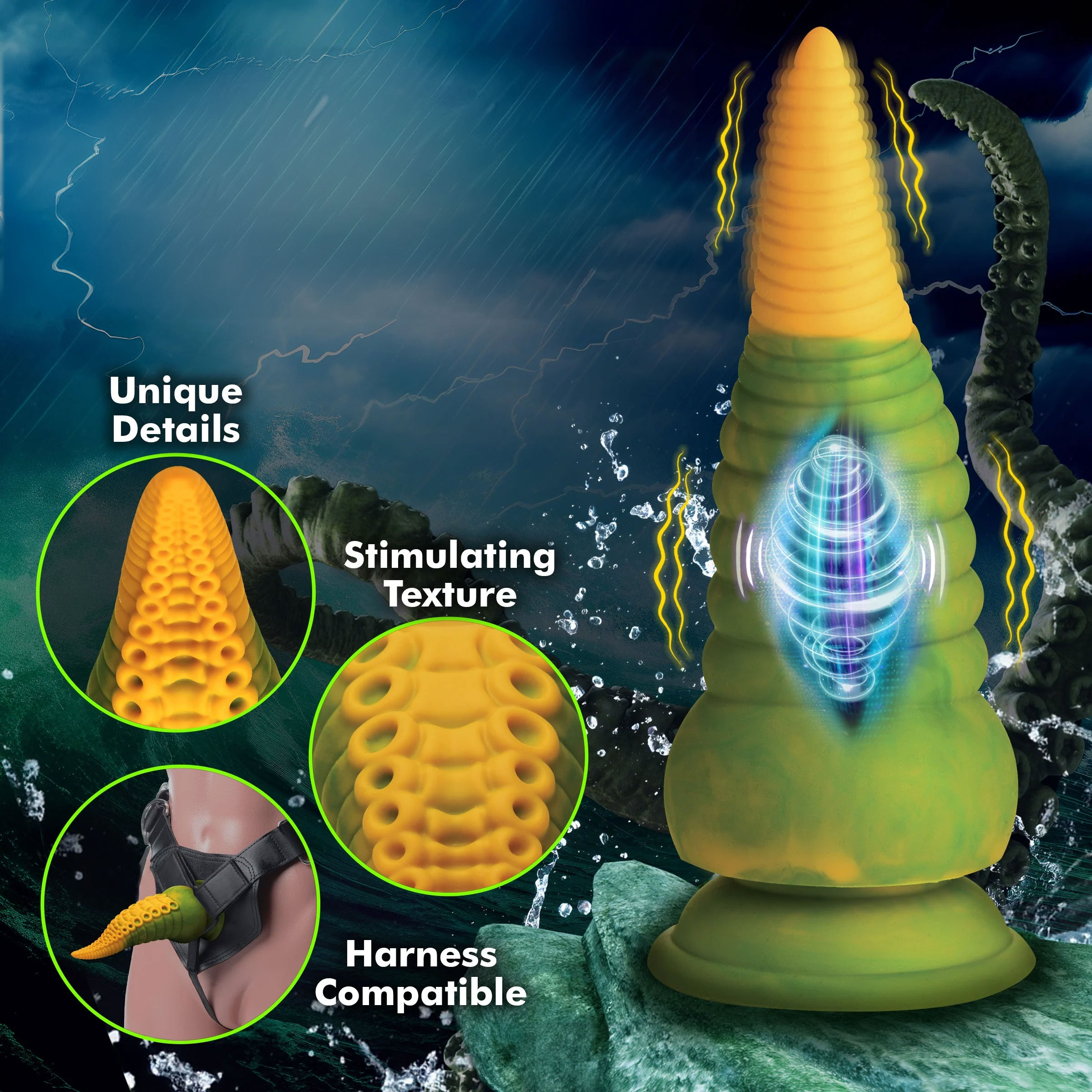 Kraken 2.0 Vibrating Tentacle Dildo - Premium Silicone Fantasy Toy Alien Dildo Kraken 2.0 Vibrating Tentacle Dildo - Premium Silicone Fantasy Toy Alien Dildo